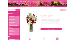 Desktop Screenshot of addloveflowers.com